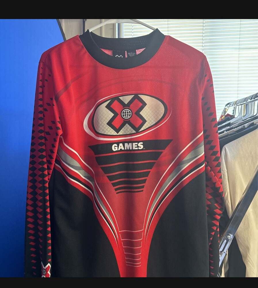 X Games MC Pullover Pro Gamer Black Jersey Shirt size L